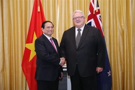 Premier vietnamita se reúne con presidente de Parlamento de Nueva Zelanda