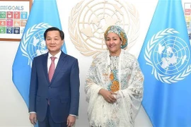 Viceprimer ministro de Vietnam se reúne con subsecretaria de la ONU