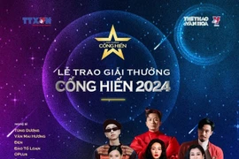 Revelarán ganadores de Premios "Cong hien" el 27 de marzo