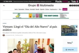  Prensa Uruguay destaca tradición del Tet de Vietnam