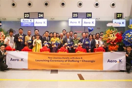 Aero K de Corea del Sur lanza vuelo Cheongju-Da Nang