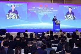 Presidente de Parlamento vietnamita propone orientaciones para lazos comerciales con China