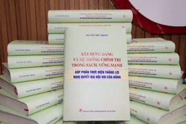 Publican dos nuevos libros del máximo líder partidista de Vietnam