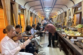  Tren nocturno, nuevo producto turístico en ciudad vietnamita 