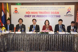 Inauguran Conferencia de jefes de delegaciones de XIII Juegos Deportivos Escolares de ASEAN 