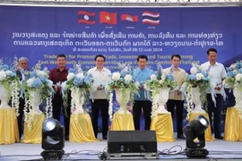Inauguran en Laos feria comercial Vietnam-Laos-Camboya-Tailandia