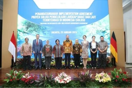 Indonesia y Alemania cooperan para reducir la degradación de la tierra y el mar