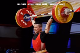 Vietnam obtiene medallas de bronce en campeonato asiático de halterofilia