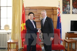 Canciller de Vietnam efectúa visita oficial a Nueva Zelanda 