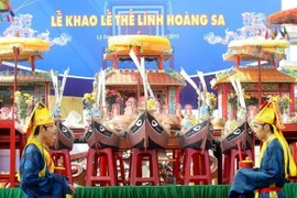 Celebran ritual dedicado a flotilla de Hoang Sa