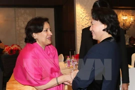 Continúan actividades en India de presidenta del Parlamento de Vietnam 