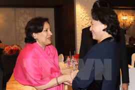 Continúan actividades en India de presidenta del Parlamento de Vietnam 