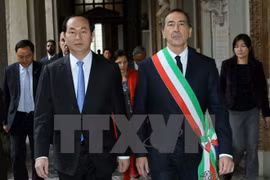 Presidente de Vietnam concluye visita a Italia