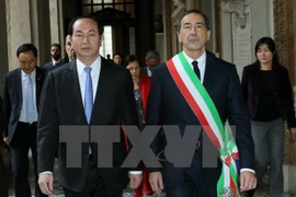 Presidente de Vietnam concluye visita a Italia