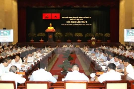 Sesiona octava reunión del Comité Partidista de Ciudad Ho Chi Minh
