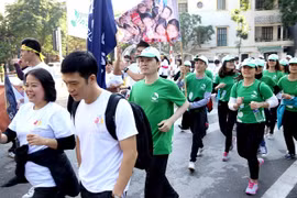 Iniciarán carrera a favor de niños Hanoi 2016 en diciembre próximo 