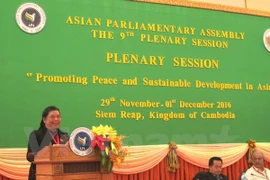 Clausuran noveno plenario de Asamblea Parlamentaria de Asia