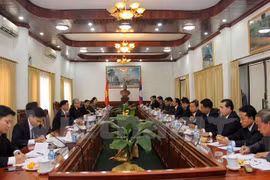 Vietnam y Laos fomentan cooperación en inspección gubernamental