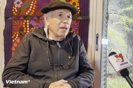 Carlos Aznárez, director del periódico Resumen Latinoamericano. (Fuente: VNA)