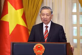 El secretario general del Partido Comunista y presidente de Vietnam, To Lam. (Fuente: VNA)
