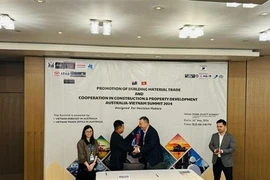 La Corporación de Construcción Viettel y HBC Build Australia firman un acuerdo de cooperación. (Fuente: VNA)