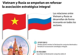 [Info] Vietnam y Rusia trabajan para fortalecer la asociación estratégica integral 