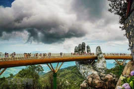[Foto] Puente Vang,un destino atractivo en la zona turística de Ba Na Hills 