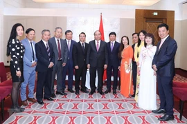 [Foto] Primeras actividades del premier vietnamita en Austria