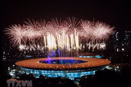 Ceremonia de inauguración de ASIAD 2018: fiesta de sonido y luces