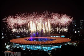 Ceremonia de inauguración de ASIAD 2018: fiesta de sonido y luces