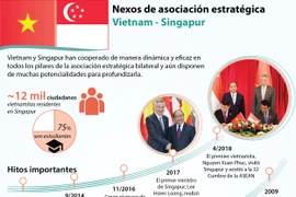 [Infografía] Nexos de asociación estratégica Vietnam - Singapur