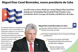 [Infografía] Miguel Díaz-Canel Bermúdez, nuevo presidente de Cuba