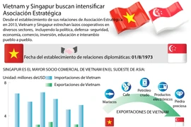 [Infografía] Vietnam y Singapur buscan intensificar Asociación Estratégica