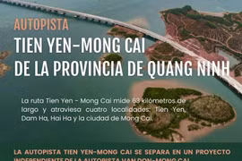 Autopista Tien Yen-Mong Cai de la provincia de Quang Ninh