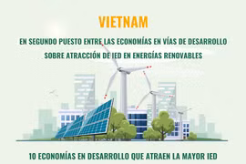 Vietnam en segundo lugar de países en desarrollo en atracción de IED