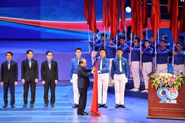 Ceremonia por el aniversario 90 de Unión de Jóvenes Comunistas Ho Chi Minh