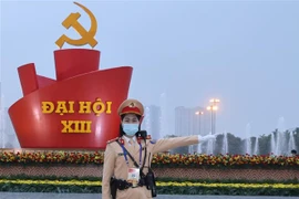 Garantizan la absoluta seguridad del XIII Congreso del Partido Comunista de Vietnam