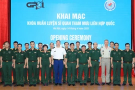 Incian en Vietnam curso de Estado Mayor de ONU