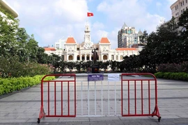 Aplican distanciamiento social en Ciudad Ho Chi Minh