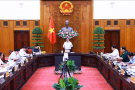 El primer ministro de Vietnam, Pham Minh Chinh, preside la cita. (Foto: VNA)