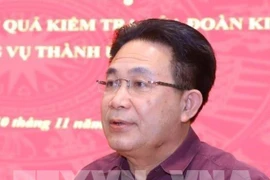 Nguyen Van Yen, exsubjefe de la Comisión de Asuntos Internos del Comité Central del Partido Comunista de Vietnam. (Foto: VNA)