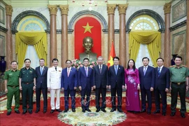 Delegados participantes en la cita. (Foto: VNA)