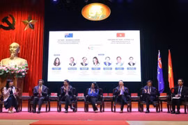 Delegados participantes en la cita. (Foto: VNA)
