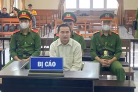 Hoang Viet Khanh en el juicio de primera instancia (Foto: Policía de Lam Dong)