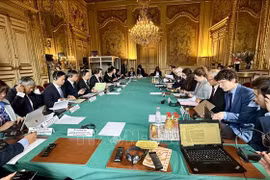 Panorama de la sesión. (Foto: VNA)