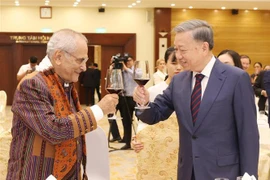 El presidente de Vietnam, To Lam (derecha), y su homólogo de Timor Leste, José Ramos-Horta. (Foto: VNA)