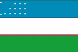 Bandera de Uzbekistán (Foto: nhandan.vn)
