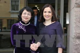 Vicepresidenta de Vietnam continúa actividades en Finlandia