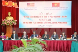 Celebran seminario sobre código penal y procedimiento judicial Vietnam-EE.UU