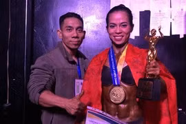 Gana Vietnam cuatro medallas de oro en campeonato de fisiculturismo 